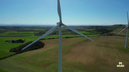 Inspection d'ouvrage d'art / éolienne : Drone