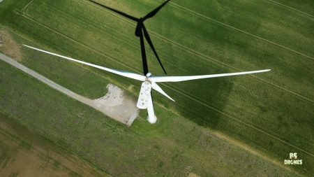 Inspection d'ouvrage d'art / éolienne : Drone