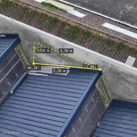 Relevé topographique : photogrammétrie, LiDAR : Drone