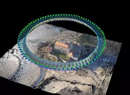 Relevé topographique : photogrammétrie, LiDAR : Drone